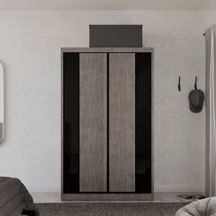 Valkyrie Modular Wardrobe (Black Glass)