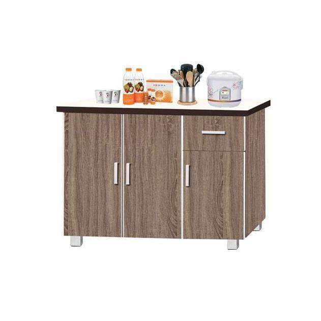 Courtney Kitchen Cabinet (122cm)