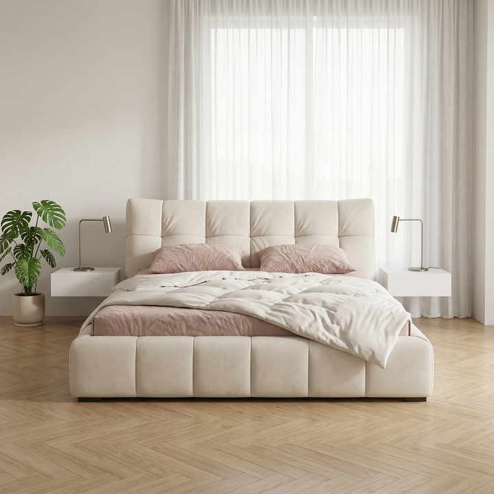 Bravor Leather Bed Frame