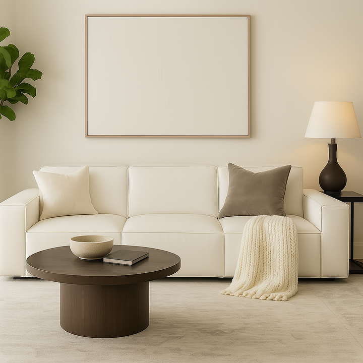 Giacomo Premium Leather 4 Seater Sofa