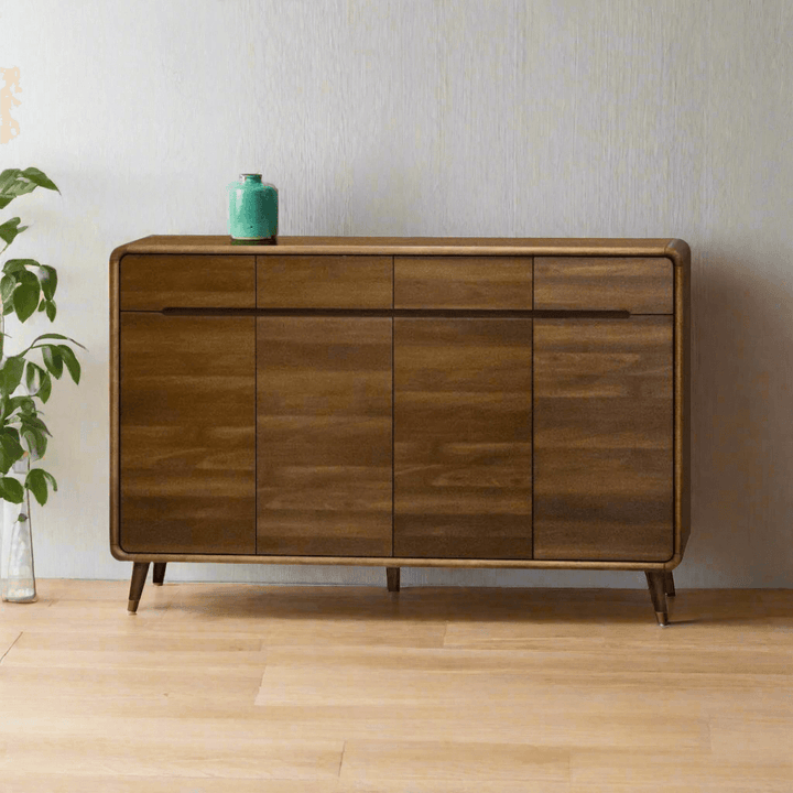Danis 4 Door Wooden Shoe Cabinet (160cm)