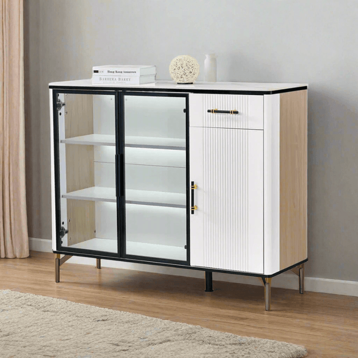 Maurille II Buffet Hutch (120cm)