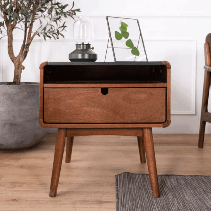 Bertha Wooden Side Table