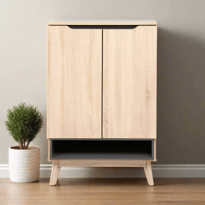 Trystan Wooden Shoe Cabinet