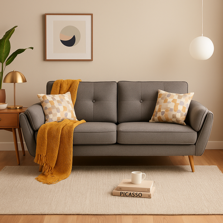 Heather Fabric Sofa (Water Repellent)