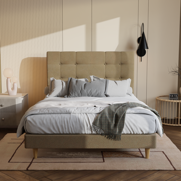 Jaxon Fabric Bed Frame (Water Repellent)
