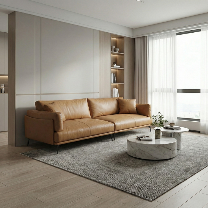 Montclair Leather Sofa