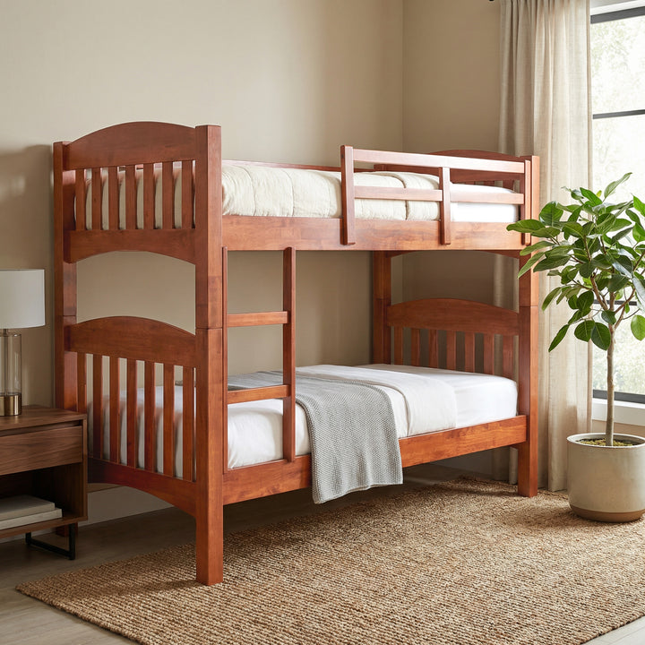 Brodrig Wooden Double Decker Bed
