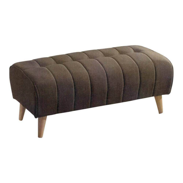 Fulsom Dark Brown Dining Bench