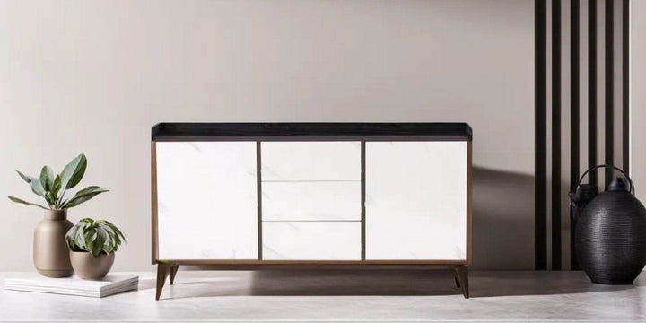 White Buffet Hutches