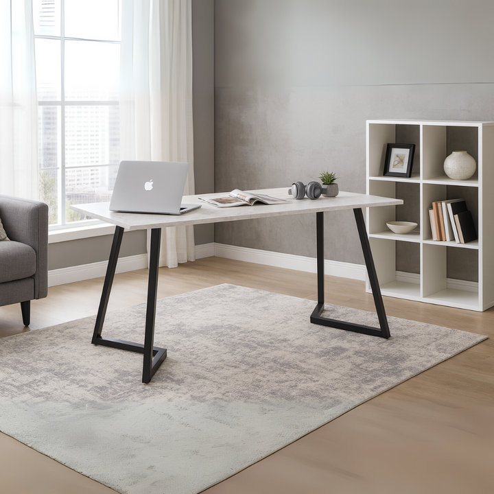 Lyle II Sintered Stone Study Desk (100cm/120cm)