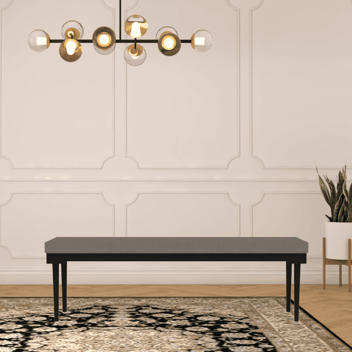 Duke Faux Leather Dining Bench