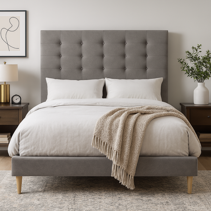Edith Fabric Bed Frame (Pet Friendly)