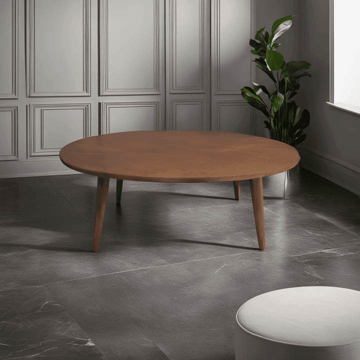 Everly Wooden Oval Coffee Table (110cm)