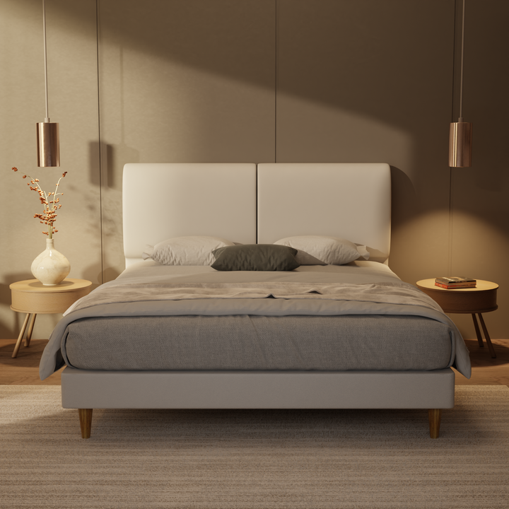 Sloane Genuine Leather Divan Bed Frame