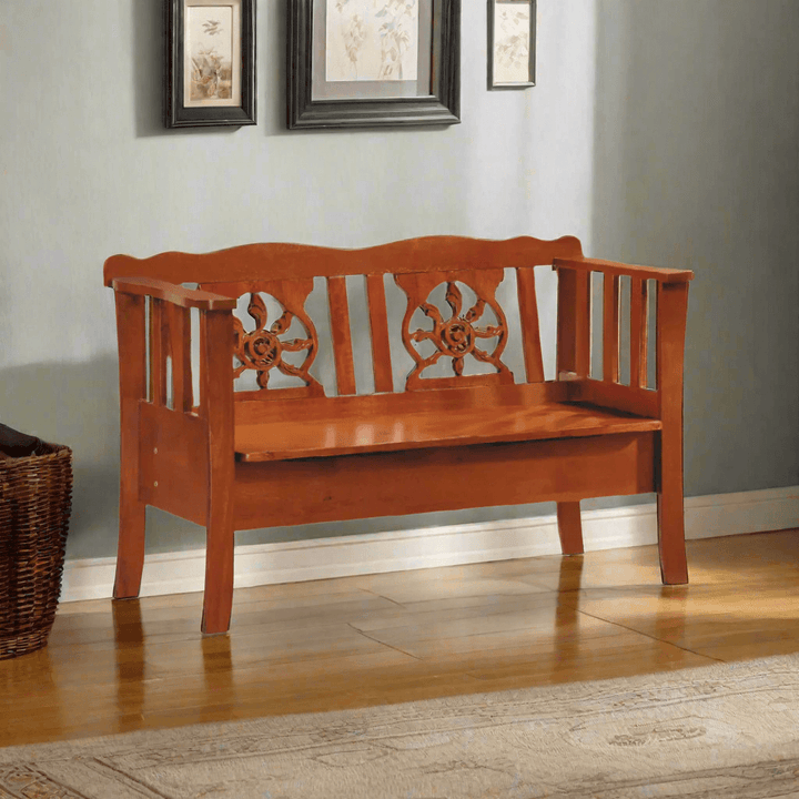 Lucan Wooden Bench with Storage