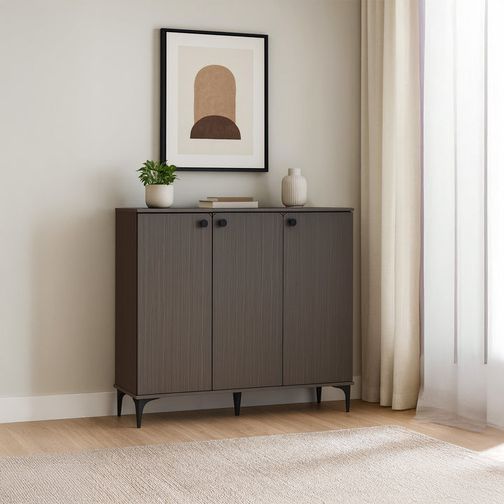 Nomia 3 Door Shoe Cabinet (119cm)