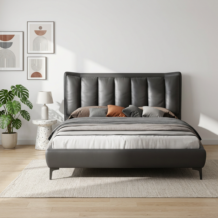 Pixie Leather Bed Frame