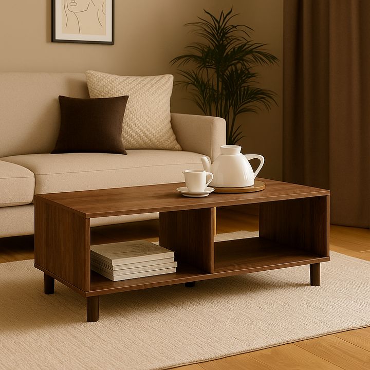 Clukas Wooden Coffee Table (100cm)