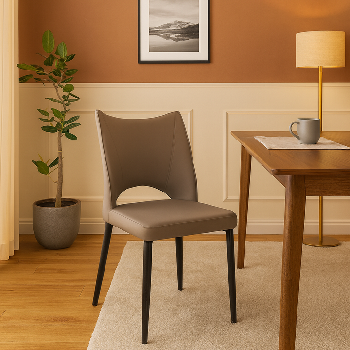 Jayle Faux Leather Dining Chair