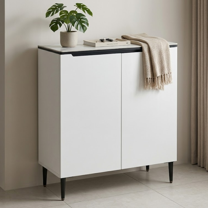 Ferris 2 Door Shoe Cabinet (80cm)