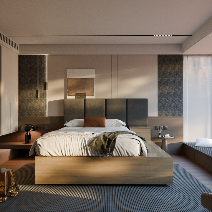 Idella Wooden Platform Storage Bed