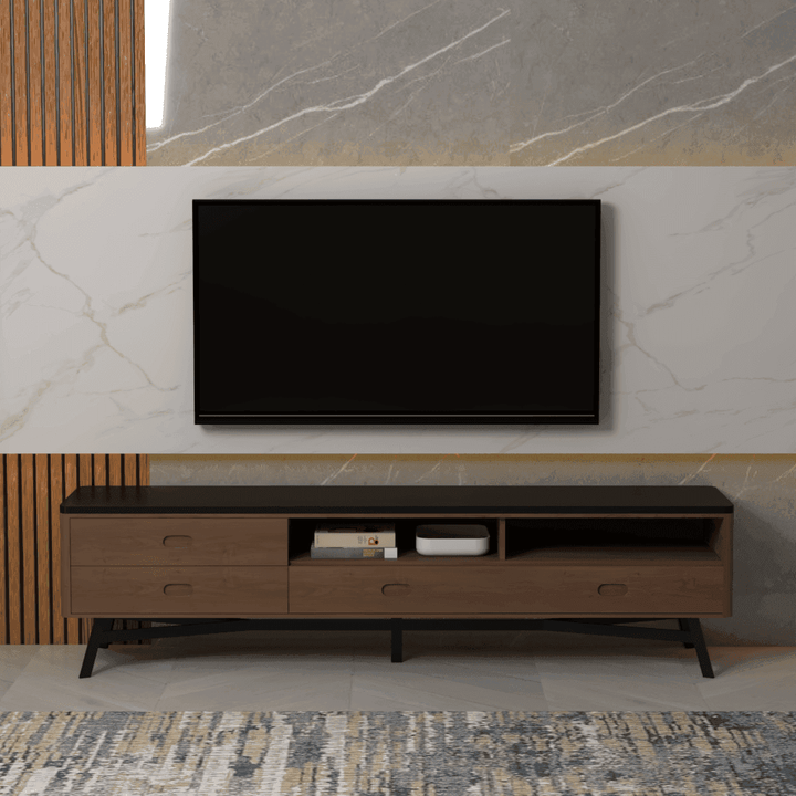 Bellevue Lava Stone TV Console (180cm)