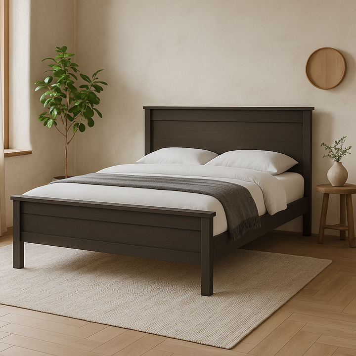 Vireo Wooden Bed Frame (Queen)
