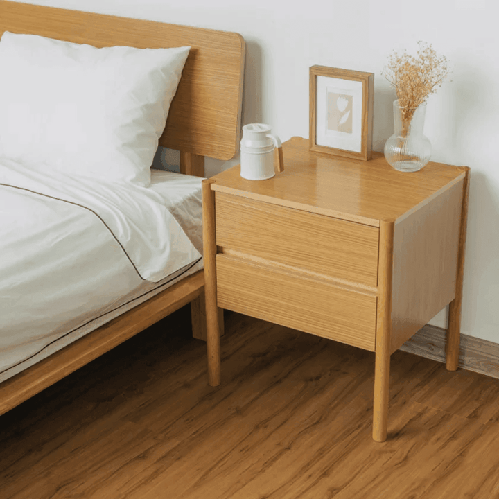 Holly Wooden Bedside Table