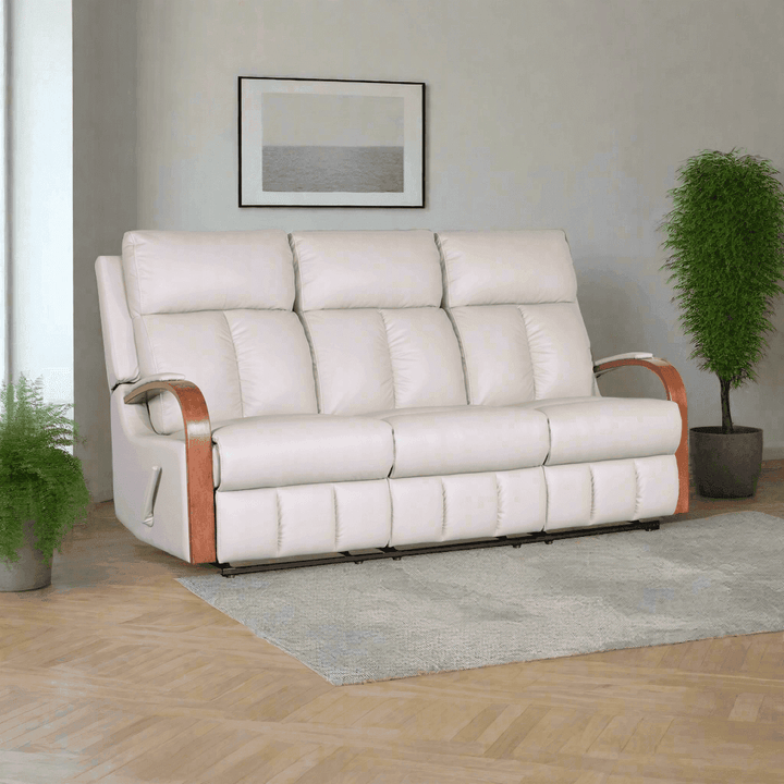 Leesa Genuine Leather Recliner Sofa
