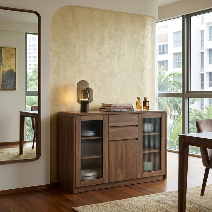 Korris Wooden Buffet Hutch