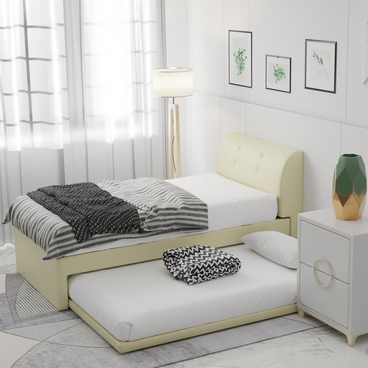 Calloway Faux Leather 3 in 1 Pull Out Bed