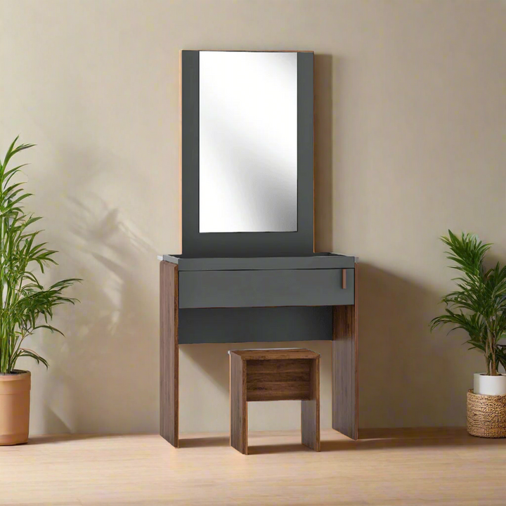 Britton Dressing Table with Stool (80cm)