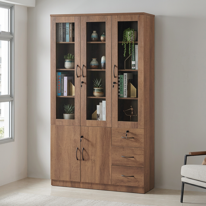 Tindra VI Wooden Bookshelf