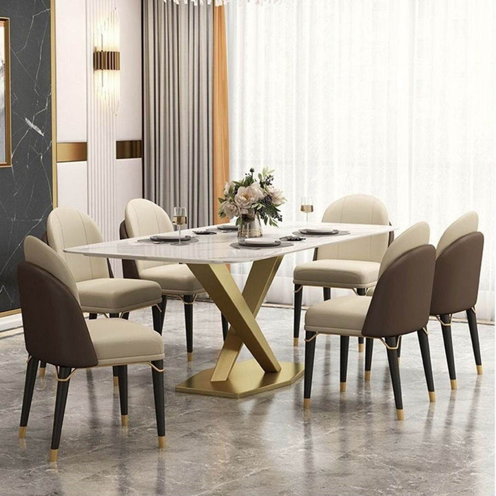 Cleona III Sintered Stone Dining Table