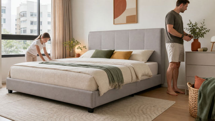 $800 Budget: A Soft Modern Bedroom That Actually Feels Like Rest