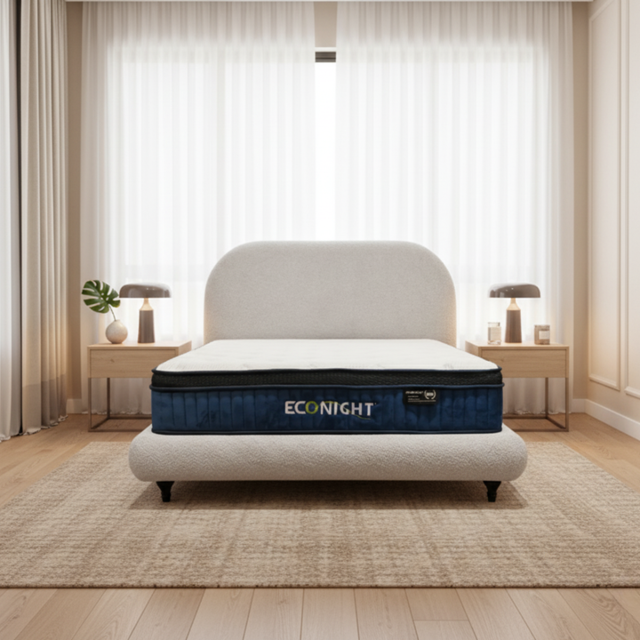 Morven Fabric Bed Frame by Esteller (Pet Friendly & Easy Clean)