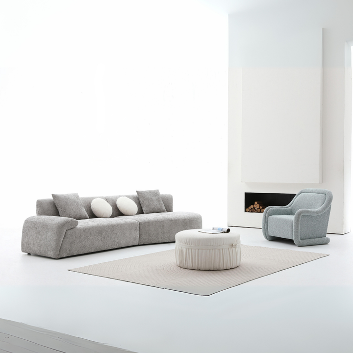 Mariel Sectional Fabric Sofa