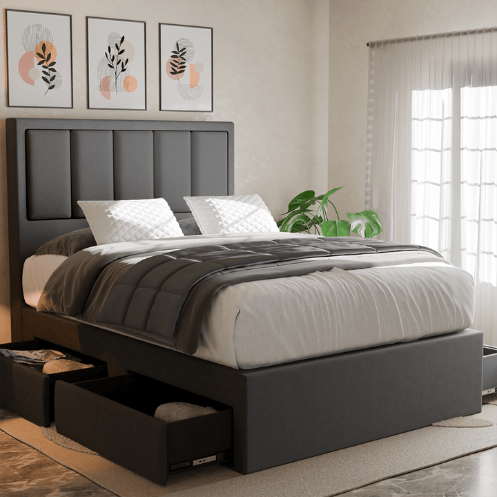 Marley Fabric Drawer Bed Frame (Pet Friendly)