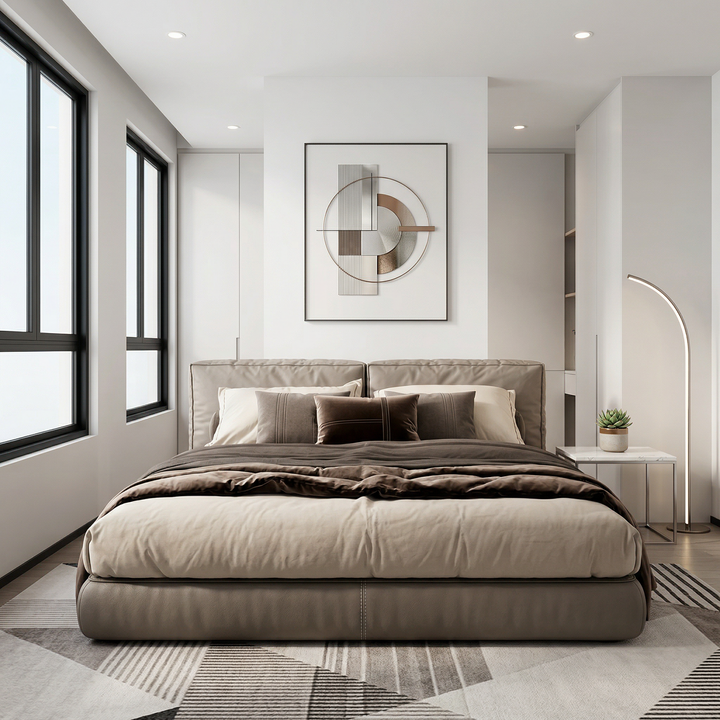 Cushiva Leather Bed Frame
