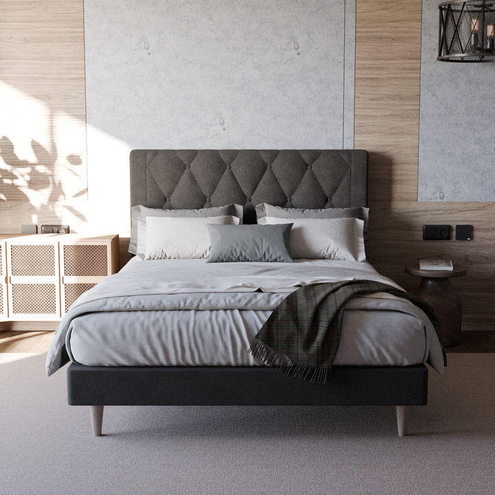 Hansen Fabric Bed Frame (Pet Friendly)