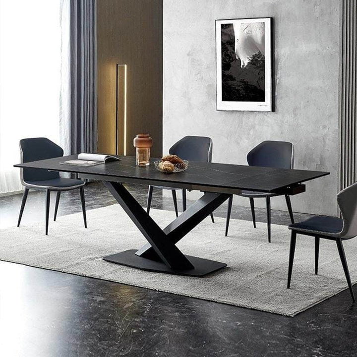 Kurah Sintered Stone Extendable Dining Table