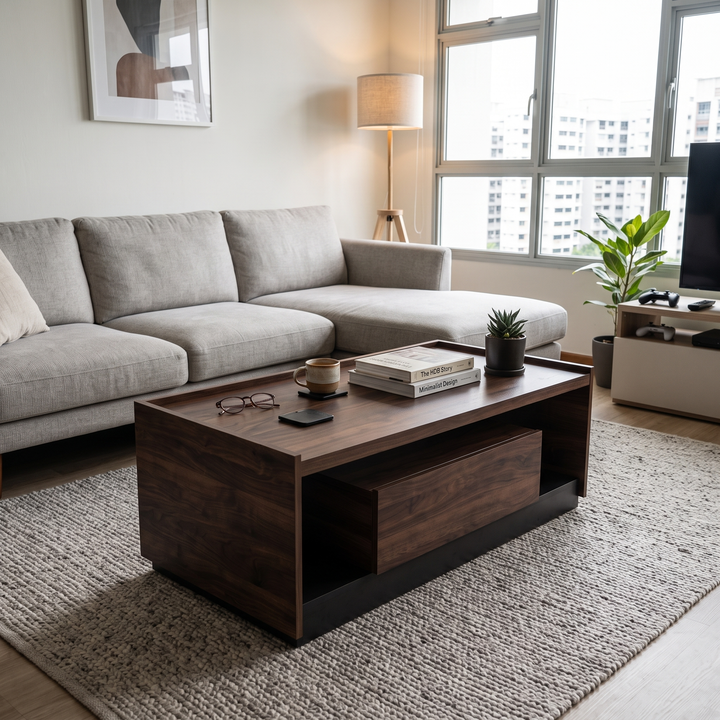 Scout Wooden Coffee Table (105cm)