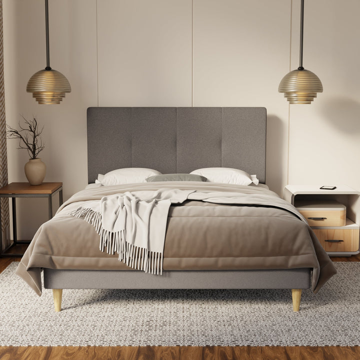 Lyra Fabric Bed Frame (Water Repellent & Pet friendly) By Esteller