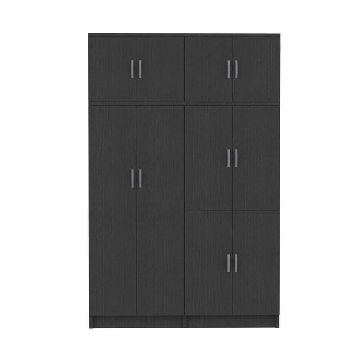 Bernald 5ft Walnut Open Door Wardrobe