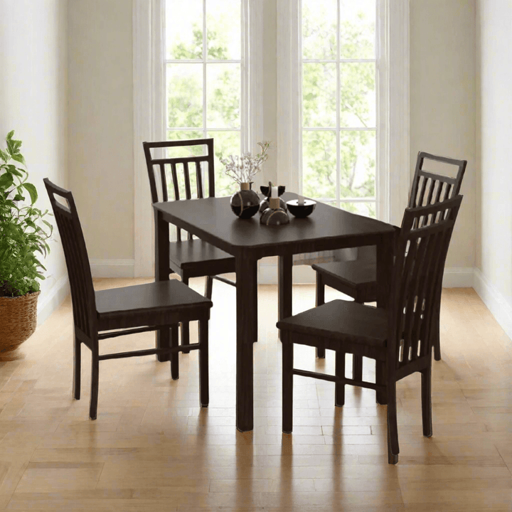 Ruelle III Wooden Dining Set (1+4)