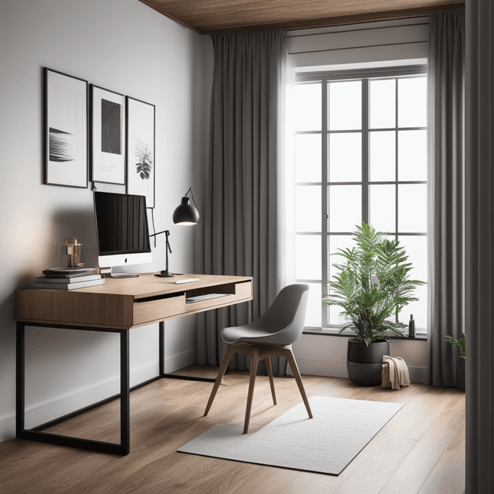 Minimalist Study Table