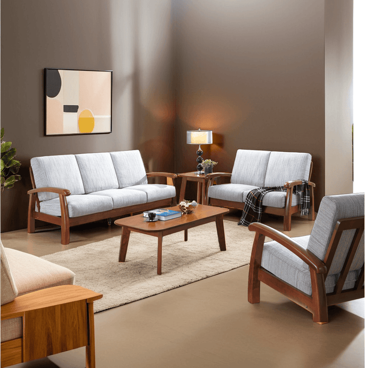 Quinlan Wooden Sofa