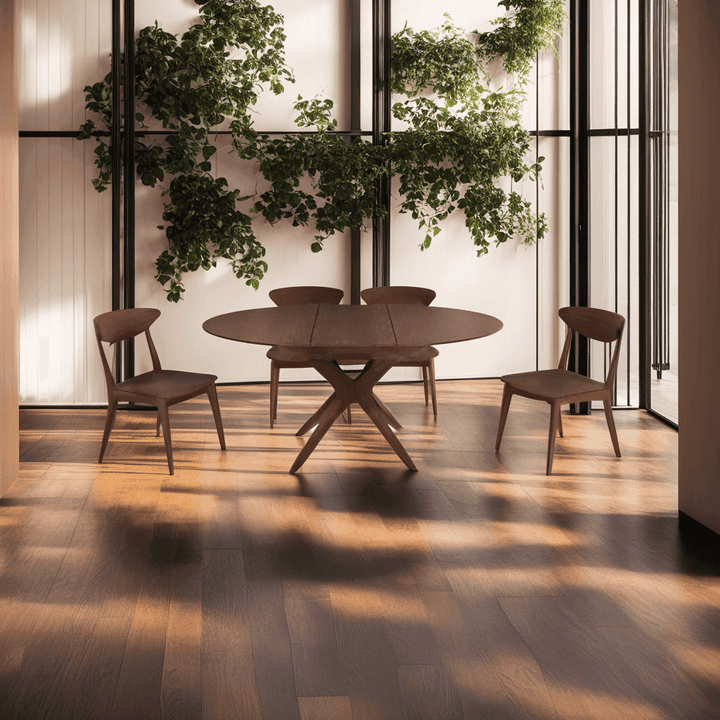 Verryn Extendable Wooden Dining Set