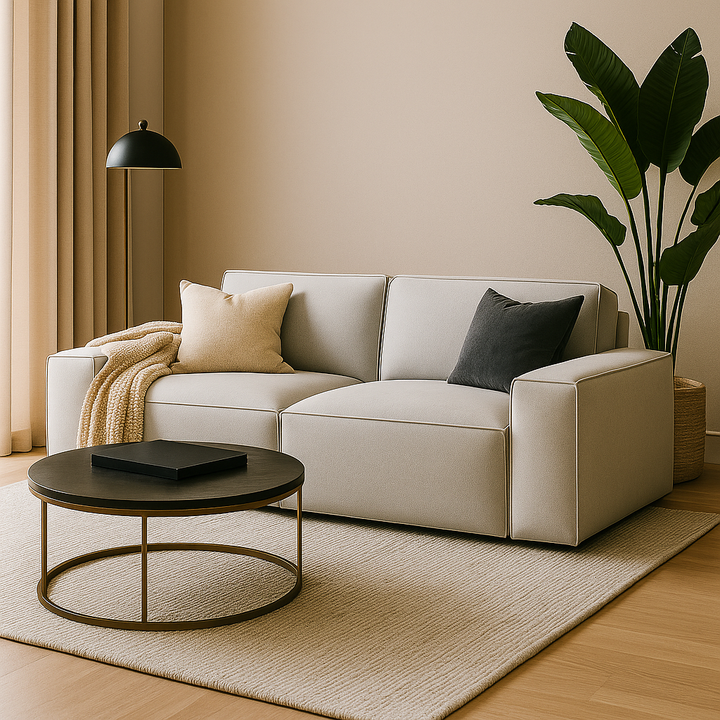 Giacomo Fabric 3 Seater Sofa (Pet Friendly)